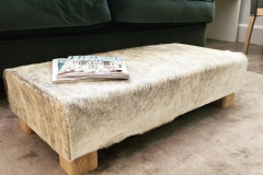 grey-and-white-cowhide-table