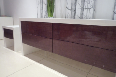 high gloss tv unit/table