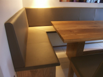 bespoke corner dining bench