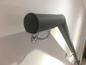 Grey leather handrail to buy