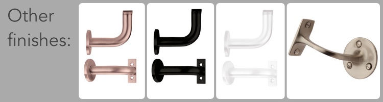 Handrail bracket colours